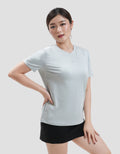Suko Sports Kerah Bulat Lengan Pendek Kaos Wanita