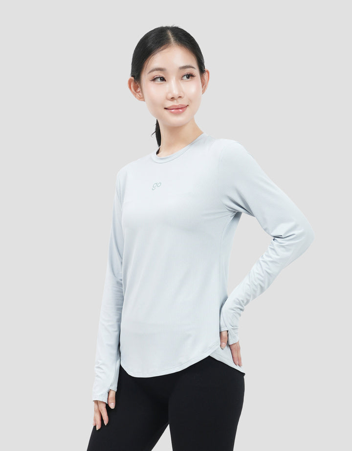 Suko Sports Kerah Bulat Kaos Wanita