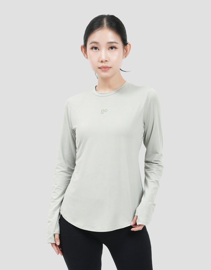 Suko Sports Kerah Bulat Kaos Wanita