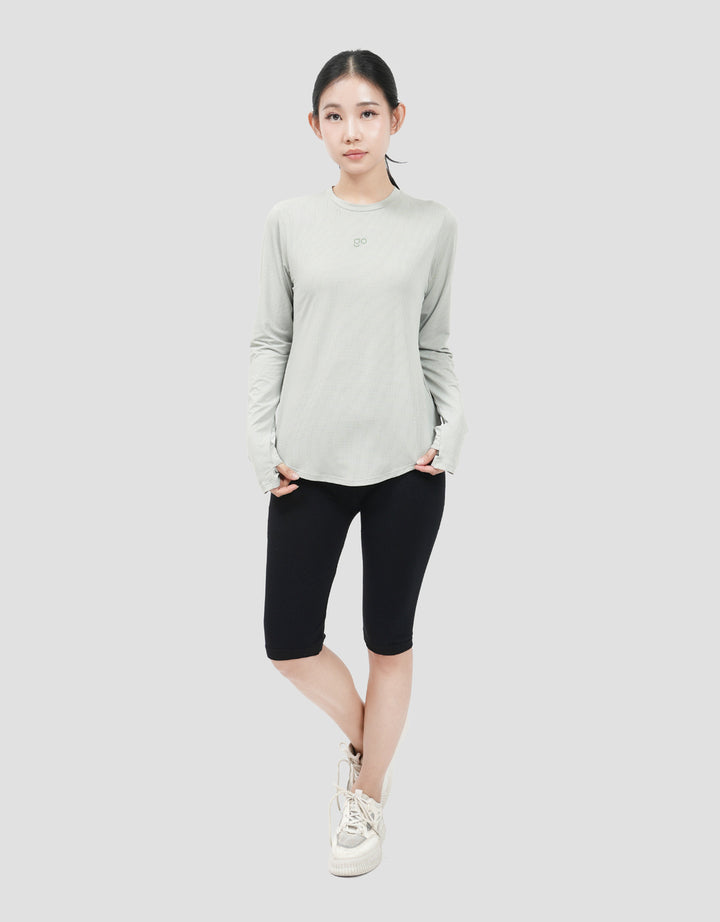 Suko Sports Kerah Bulat Kaos Wanita