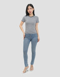 MxM Connexion Regular Strip Kaos Wanita