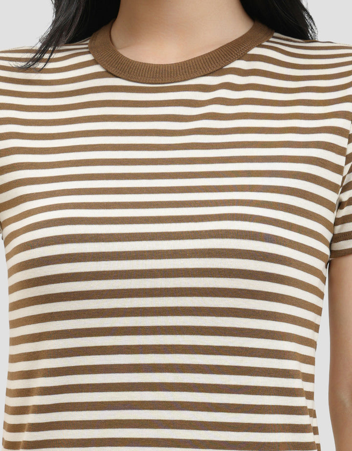 MxM Connexion Regular Strip Kaos Wanita