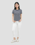 MxM Connexion Regular Strip Kaos Wanita