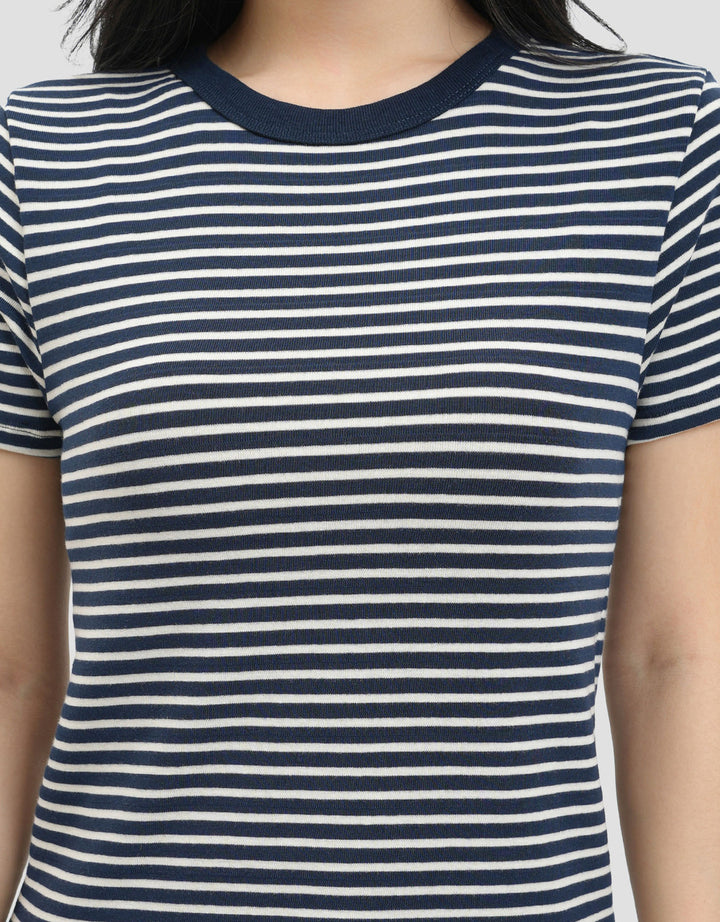 MxM Connexion Regular Strip Kaos Wanita