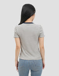 MxM Connexion Regular Strip Kaos Wanita