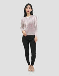 MxM Connexion Stripe Kaos Wanita