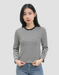 MxM Connexion Stripe Kaos Wanita