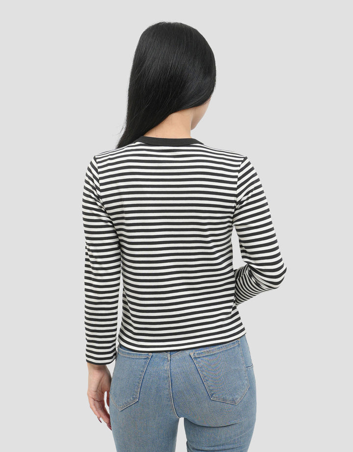MxM Connexion Stripe Kaos Wanita