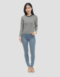 MxM Connexion Stripe Kaos Wanita