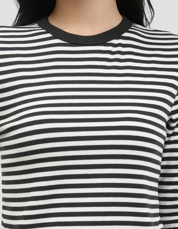 MxM Connexion Stripe Kaos Wanita