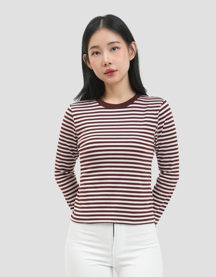 MxM Connexion Stripe Kaos Wanita