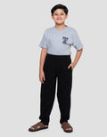 Nevada Solid Woven Barrel Celana Panjang Anak Laki-laki