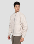 Cole Look Slub Full Zip Jaket Pria