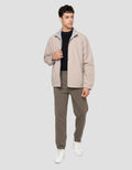 Cole Reversible Melange Jaket Pria