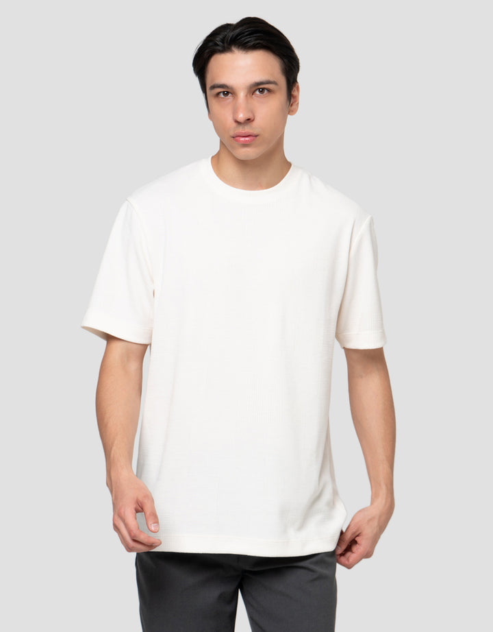 Cole Solid Texture Kaos Pria