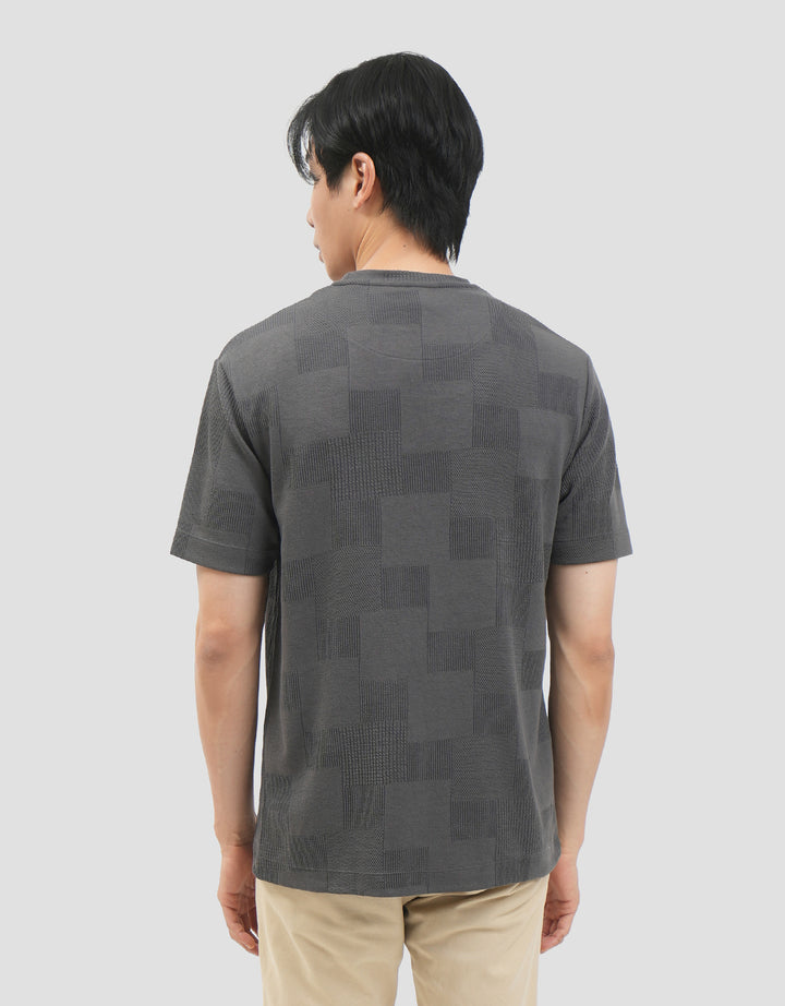 Cole Solid Texture Kaos Pria