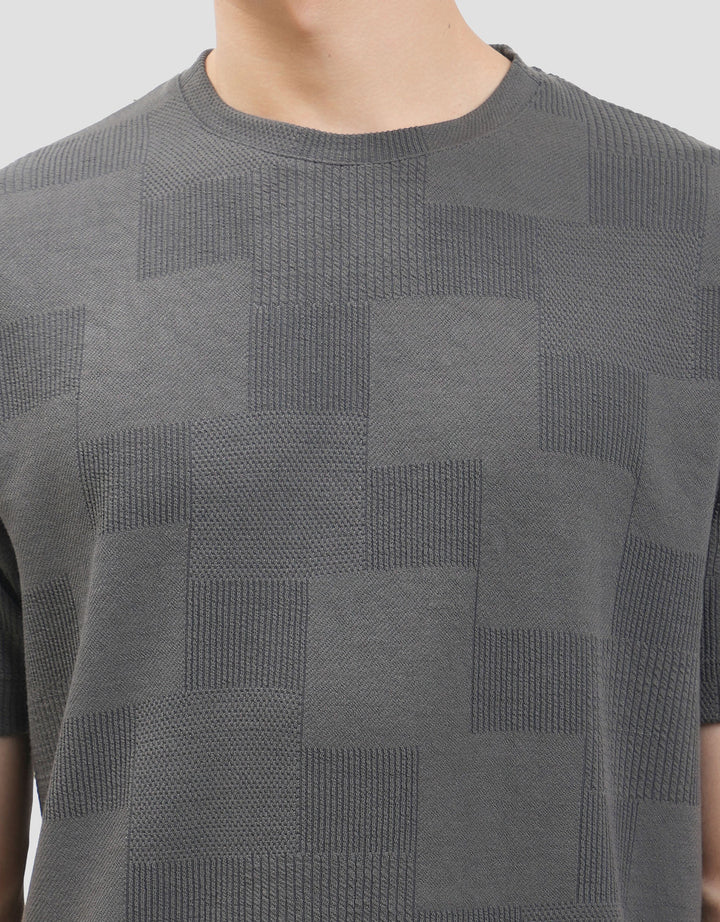 Cole Solid Texture Kaos Pria