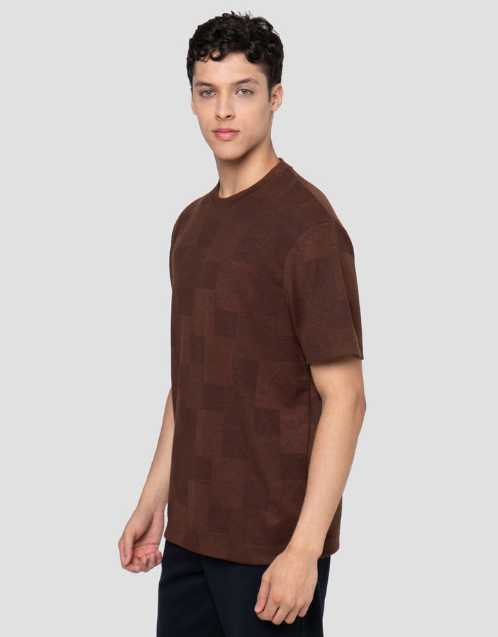 Cole Solid Texture Kaos Pria