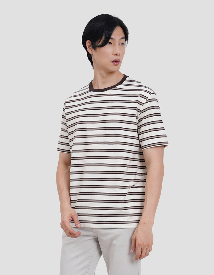 Cole Stripes Basic 3 Colors Kaos Lengan Pendek Pria