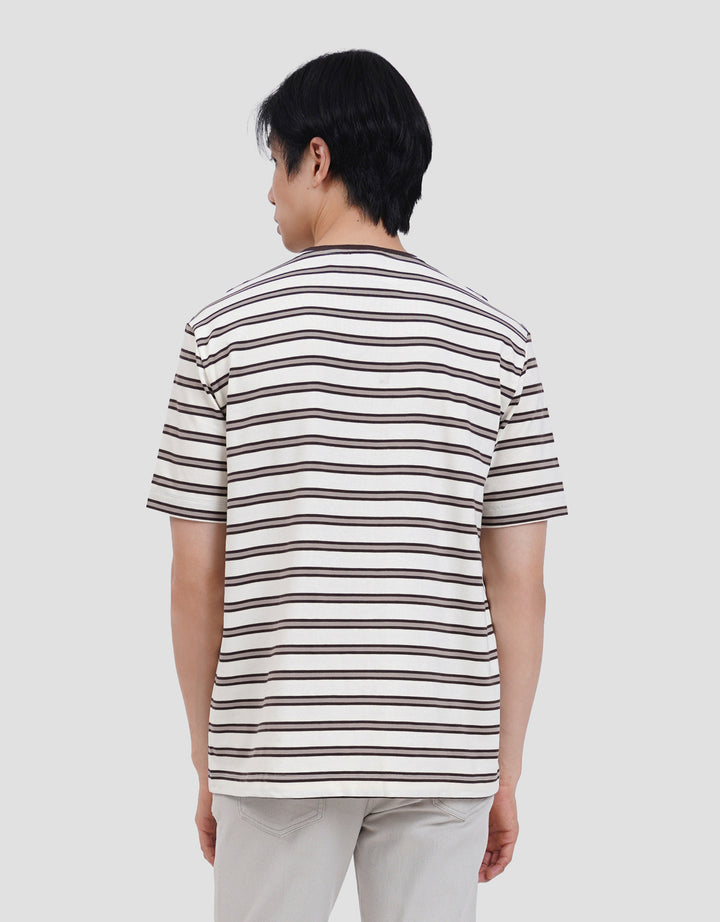 Cole Stripes Basic 3 Colors Kaos Lengan Pendek Pria