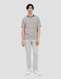 Cole Stripes Basic 3 Colors Kaos Lengan Pendek Pria