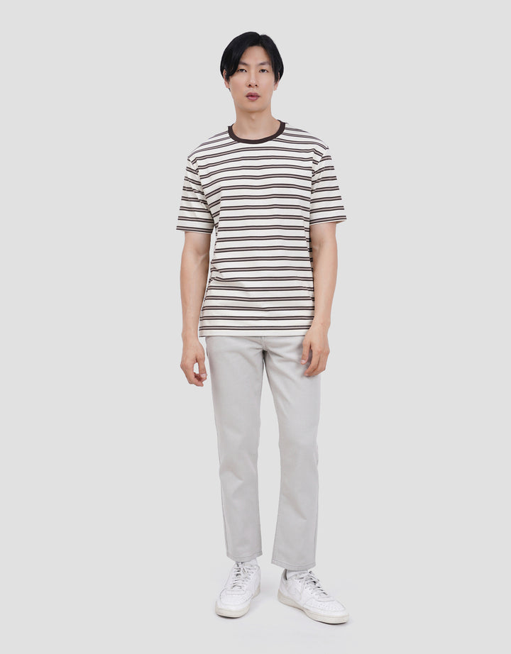 Cole Stripes Basic 3 Colors Kaos Lengan Pendek Pria
