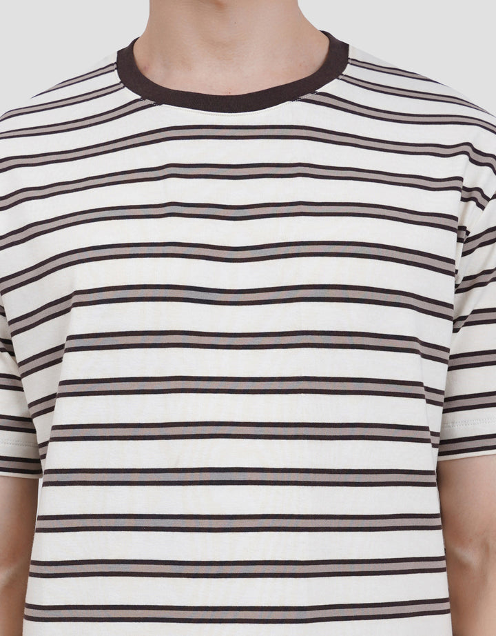 Cole Stripes Basic 3 Colors Kaos Lengan Pendek Pria