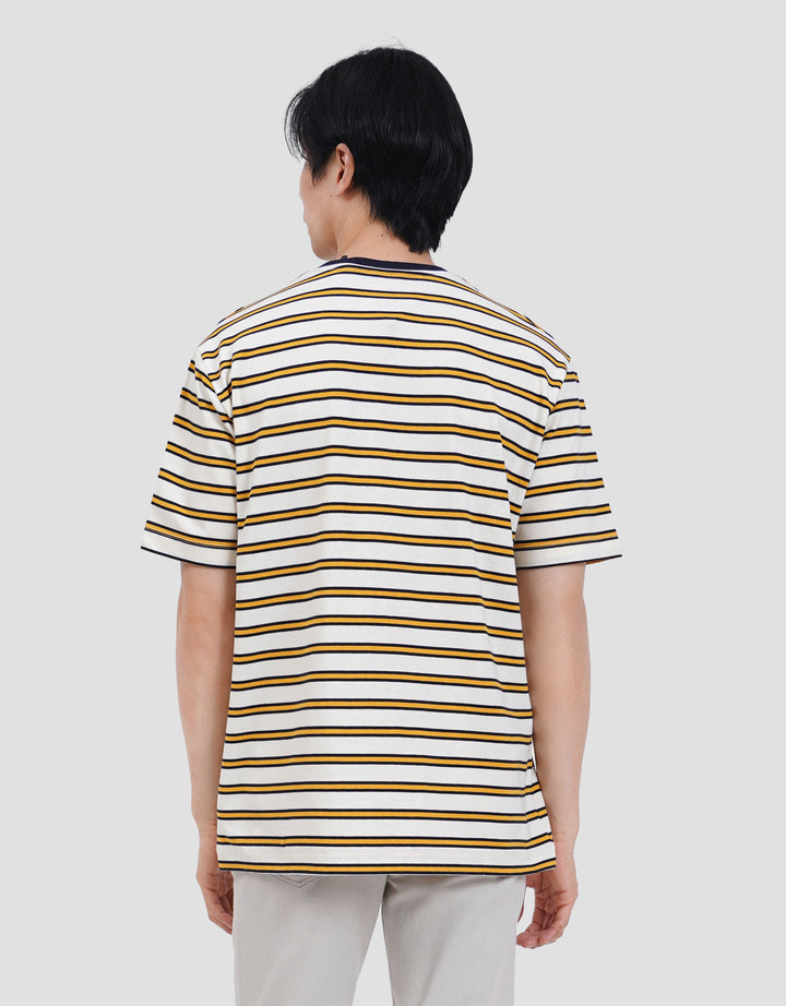 Cole Stripes Basic 3 Colors Kaos Lengan Pendek Pria