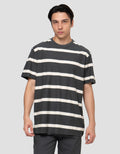 Cole Stripes Herringborn Pattern Reg Fit Kaos Pria