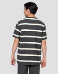 Cole Stripes Herringborn Pattern Reg Fit Kaos Pria