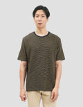 Cole Stripes Towel Texture Kaos Pria