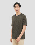 Cole Stripes Towel Texture Kaos Pria