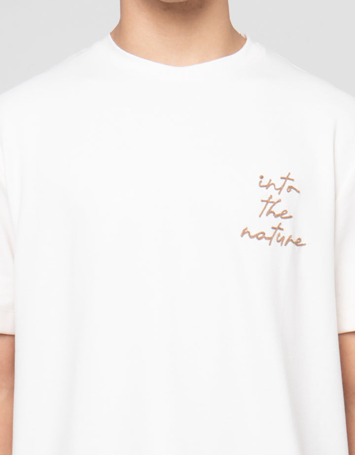 Cole Graphic Embro Running Stich Kaos Pria