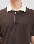Cole Pique Contrass Collar Smart Fit Kaos Polo Pria