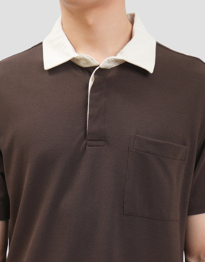 Cole Pique Contrass Collar Smart Fit Kaos Polo Pria