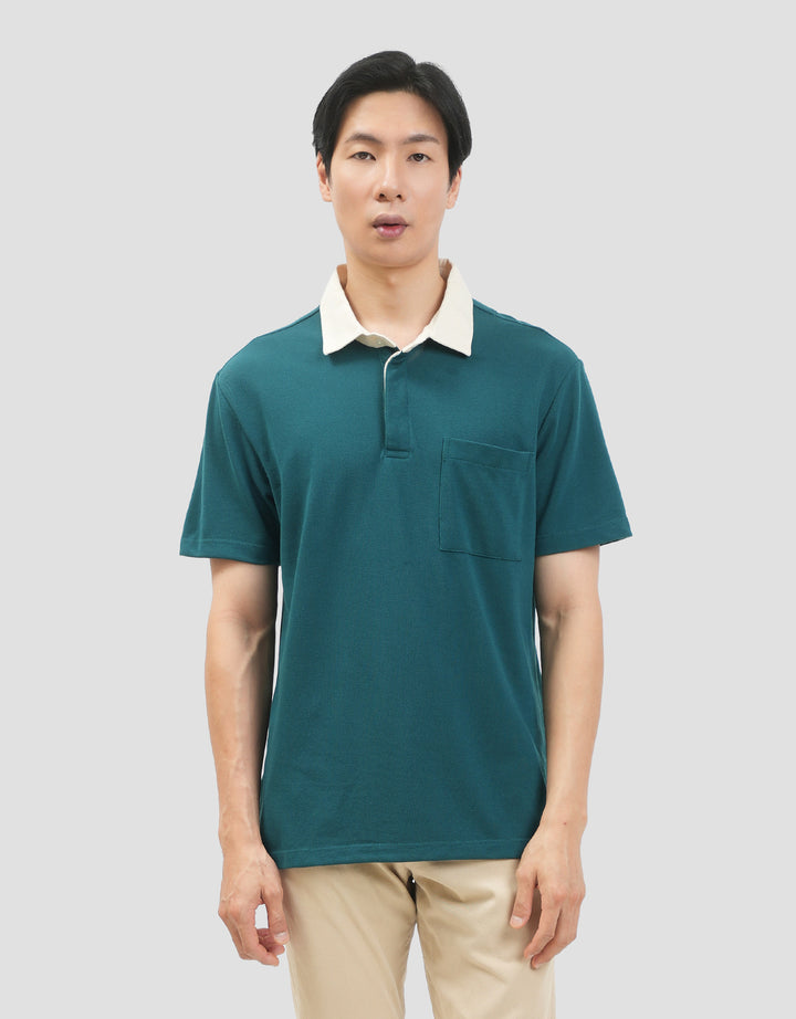Cole Pique Contrass Collar Smart Fit Kaos Polo Pria