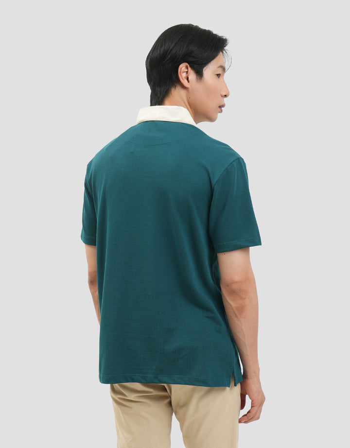 Cole Pique Contrass Collar Smart Fit Kaos Polo Pria