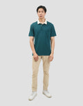 Cole Pique Contrass Collar Smart Fit Kaos Polo Pria