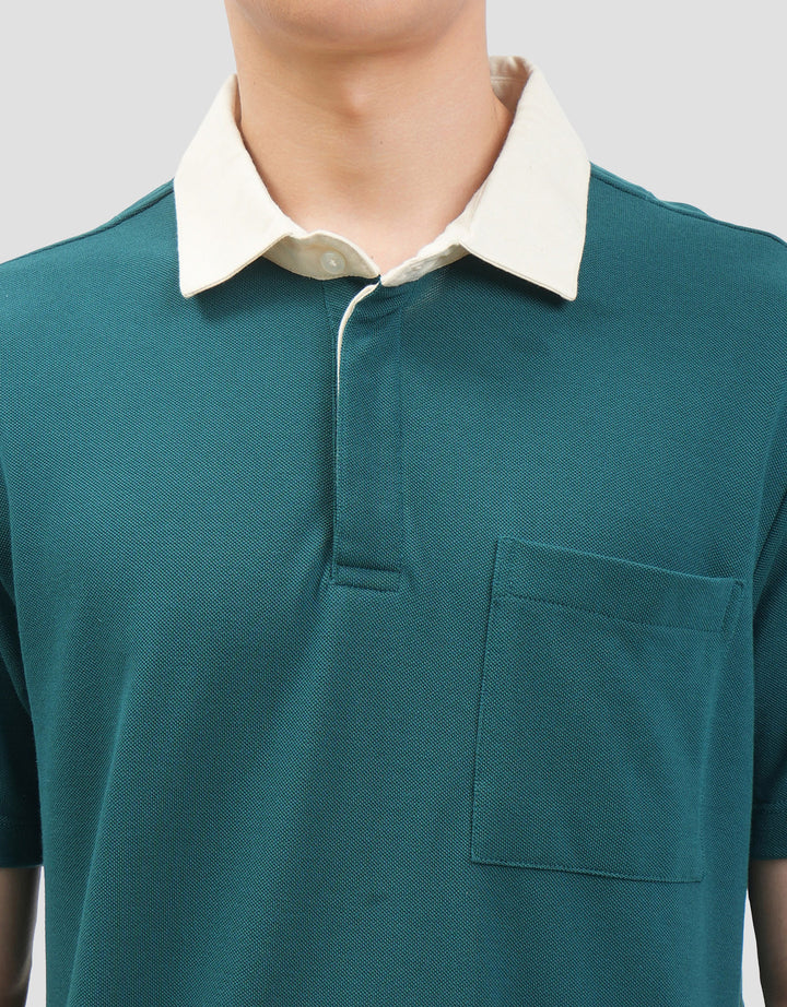 Cole Pique Contrass Collar Smart Fit Kaos Polo Pria