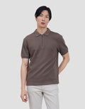 Cole Solid Hidden Zipper Fr Zr Smart Fit Kaos Polo Pria