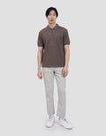 Cole Solid Hidden Zipper Fr Zr Smart Fit Kaos Polo Pria