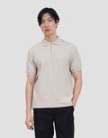 Cole Solid Hidden Zipper Fr Zr Smart Fit Kaos Polo Pria