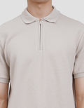 Cole Solid Hidden Zipper Fr Zr Smart Fit Kaos Polo Pria