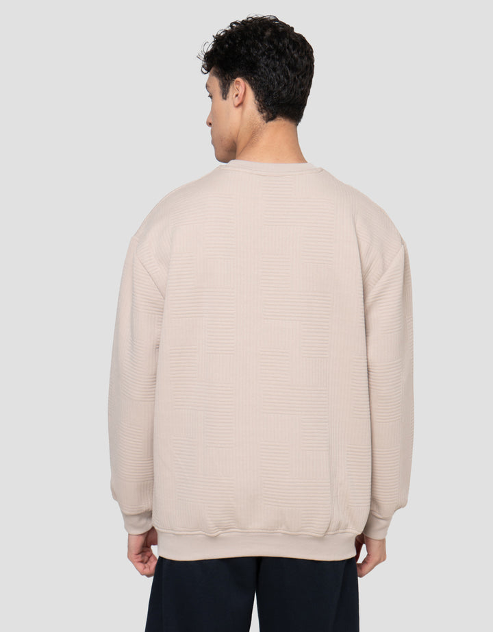 Cole Texture Square Sweater Pria