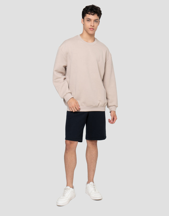 Cole Texture Square Sweater Pria