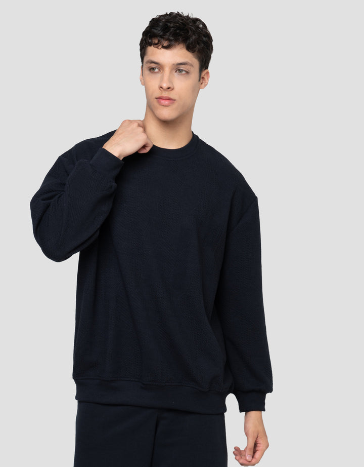Cole Texture Vertical Pattern Sweater Pria