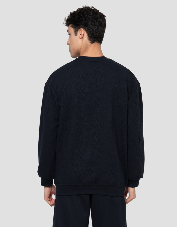Cole Texture Vertical Pattern Sweater Pria