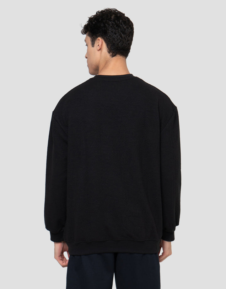 Cole Texture Vertical Pattern Sweater Pria