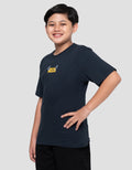 Nevada Print Flocking Samping Kaos Anak Laki-laki
