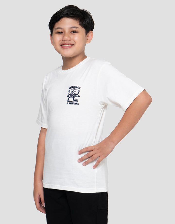 Nevada Casual Flocking Samping Kaos Anak Laki-laki